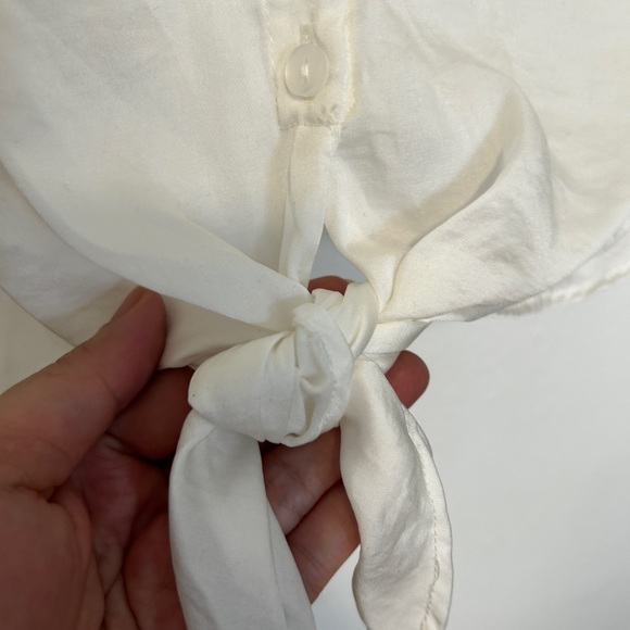 Free people nwt cropped white top - Picture 3 of 7